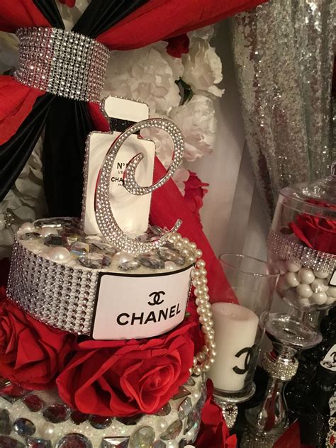 Chanel themed party decor